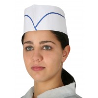 BIVAQUE PAPEL BRANCO C/RISCA AZUL CX100 *